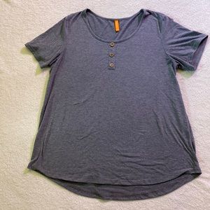 XL Grey Shirt with Buttons